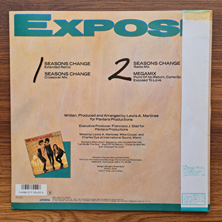 Exposé – Seasons Change 33'lük LP PLAK