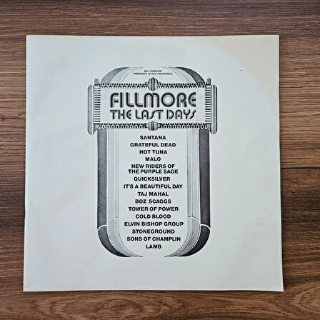 Fillmore – The Last Days