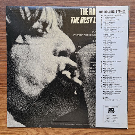 Rolling Stones – The Best Live History '65-66-69 33'lük LP PLAK