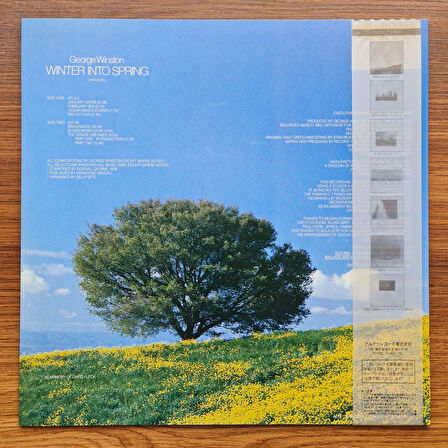 George Winston – Winter Into Spring 33'lük LP PLAK