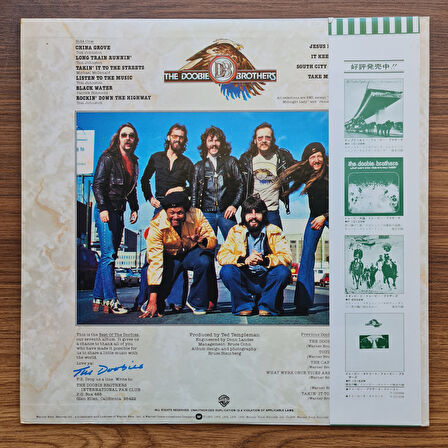 The Doobie Brothers – Best Of The Doobies 33'lük LP PLAK
