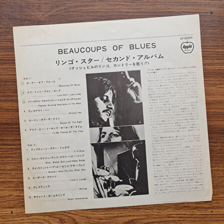 Ringo Starr – Beaucoups Of Blues 33'lük LP PLAK