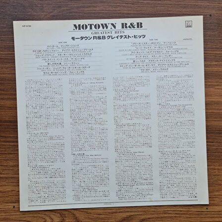 Motown R&B Greatest Hits 33'lük LP PLAK