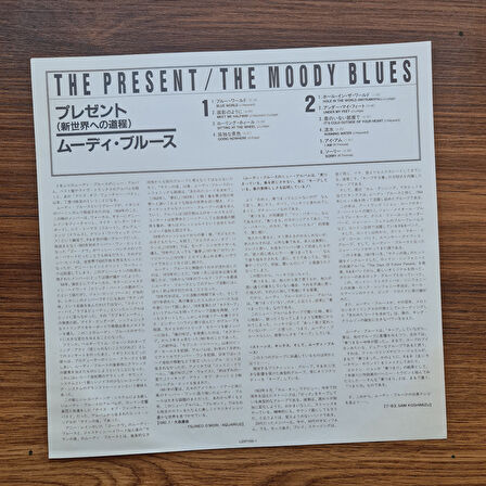 The Moody Blues – The Present 33'lük LP PLAK