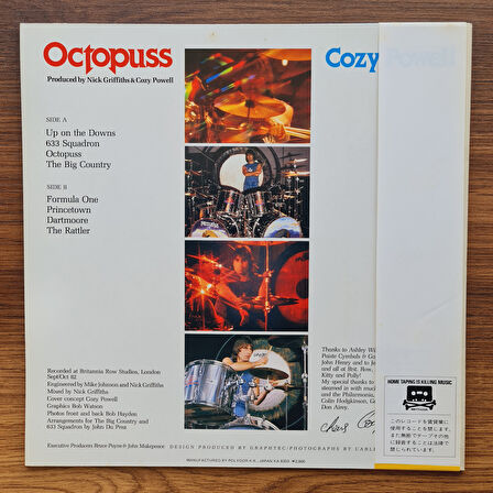 Cozy Powell – Octopuss 33'lük LP PLAK