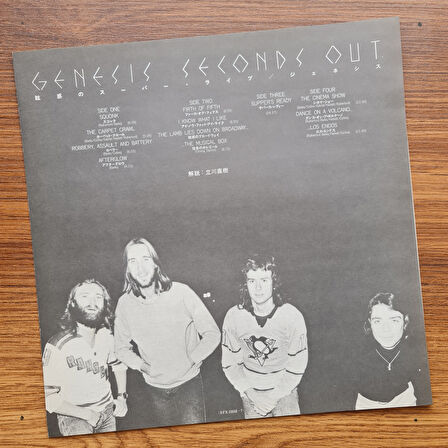 Genesis – Seconds Out 33'lük LP PLAK