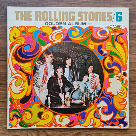 The Rolling Stones 6 33'lük LP PLAK