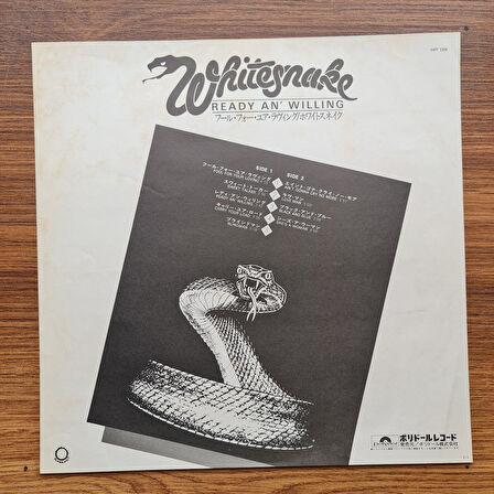 Whitesnake – Ready An' Willing 33'lük LP PLAK