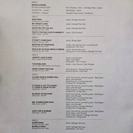 The Concert For Bangla Desh