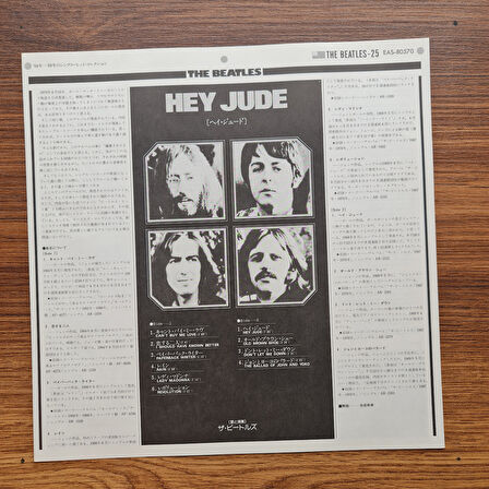 The Beatles – Hey Jude 33'lük LP PLAK