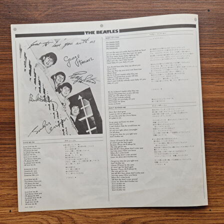 The Beatles - Meet The Beatles! 33'lük LP PLAK