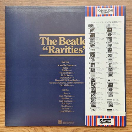 The Beatles – Rarities 33'lük LP PLAK