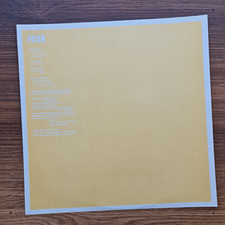 Prism – ∞ 33'lük LP PLAK