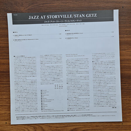Stan Getz Quintette – Jazz At Storyville