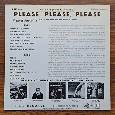 James Brown & The Famous Flames – Please, Please, Please