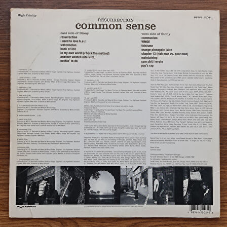 Common Sense ‎– Resurrection