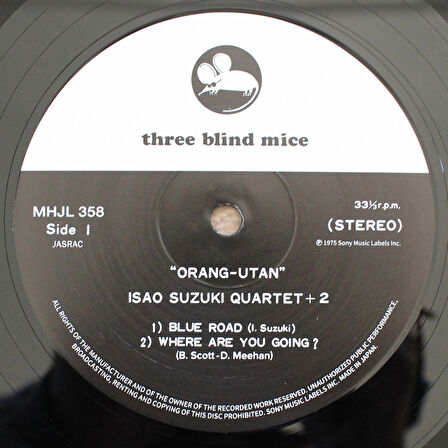 Isao Suzuki Quartet + 2  – Orang-Utan