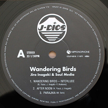 Jiro Inagaki & Soul Media - Wandering Birds