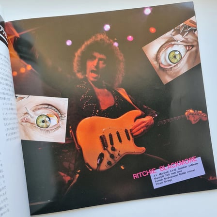 Rainbow Japan Tour Kitap