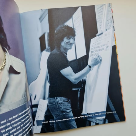 Rolling Stones Licks World Tour Kitap