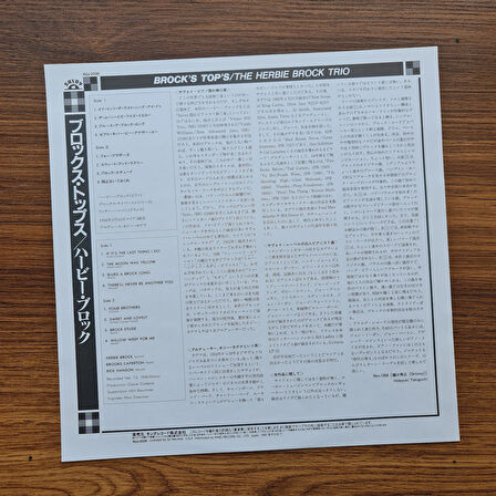The Herbie Brock Trio – Brock's Tops