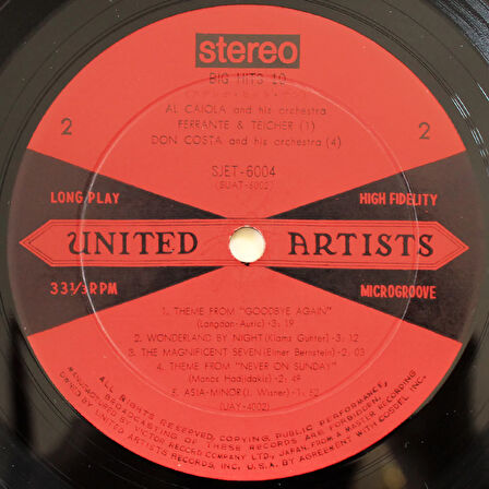 Big Hits 10 (10'' Plak)