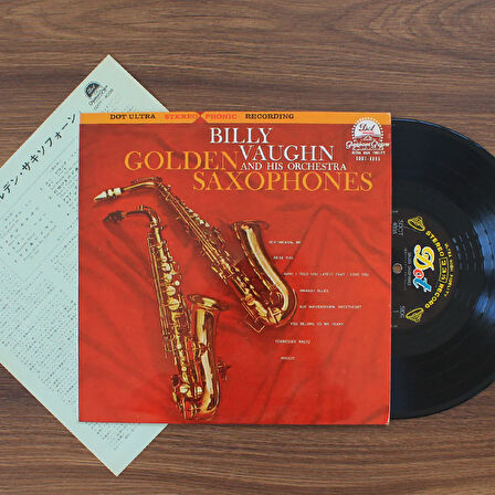 Billy Vaughn And His Orchestra – Golden Saxophones (10'' Plak)