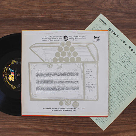 Billy Vaughn And His Orchestra – Golden Saxophones (10'' Plak)