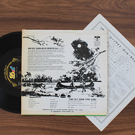 Billy Vaughn – Moonlight Dance Time (10'' Plak)