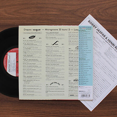 Bobby Jaspar & Henri Renaud Quintet – New Sound From Belgium Vol. 4 (10'' Plak)