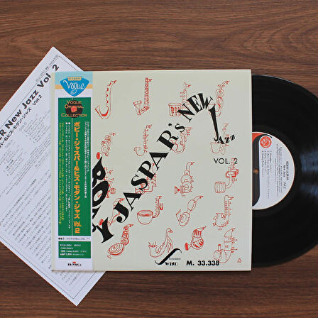 Bobby Jaspar – New Jazz Vol. 2 (10'' Plak)