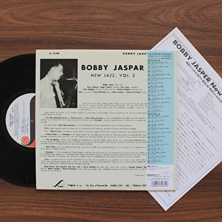 Bobby Jaspar – New Jazz Vol. 2 (10'' Plak)