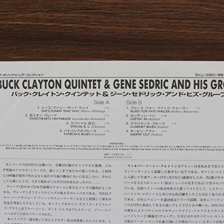 Buck Clayton Quintet, Gene Sedric Group (10'' Plak)