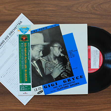 Gigi Gryce And His Orchestra Featuring Clifford Brown – Jazz Time Paris Vol. 10 (10'' Plak)