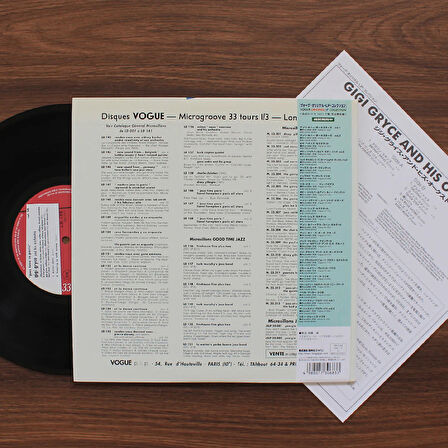 Gigi Gryce And His Orchestra Featuring Clifford Brown – Jazz Time Paris Vol. 10 (10'' Plak)