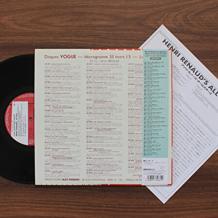 Henri Renaud's All Stars – New Sound From ... France Vol. 2 (10'' Plak)