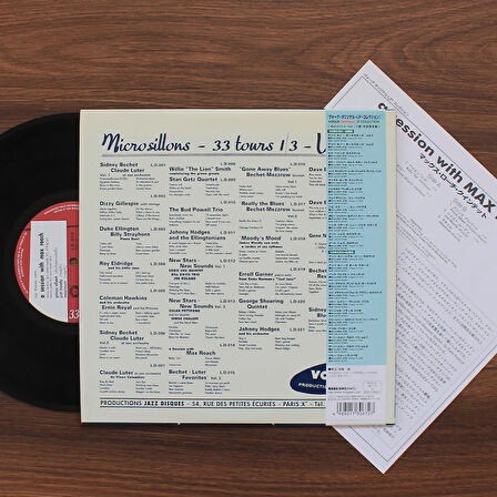 Max Roach – A Session With Max Roach (10'' Plak)