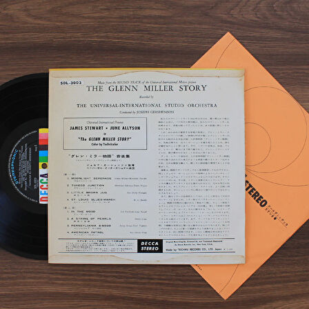 The Universal-International Orchestra – The Glenn Miller Story (10'' Plak)