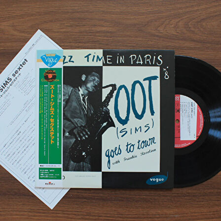 Zoot Sims – Zoot Goes To Town: Jazz Time Paris, Vol. 8 (10'' Plak)