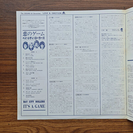 Bay City Rollers – It's A Game