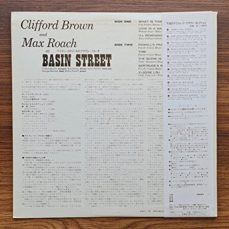 Clifford Brown And Max Roach – At Basin Street