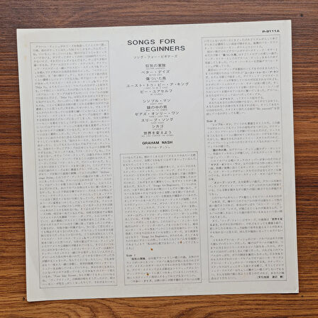 Graham Nash – Songs For Beginners