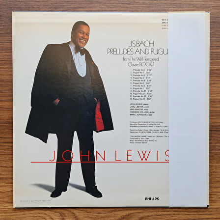 Johann Sebastian Bach – J.S. Bach Preludes And Fugues From The Well-Tempered Clavier Book 1