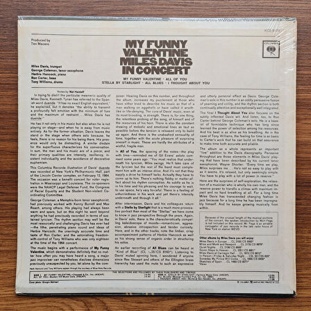 Miles Davis – My Funny Valentine - Miles Davis In Concert