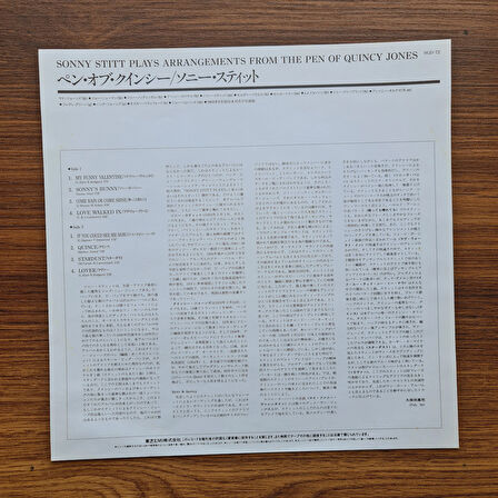 Sonny Stitt – Sonny Stitt Plays Arrangements From The Pen Of Quincy Jones