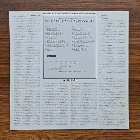 The Claude Williamson Trio – 'Round Midnight