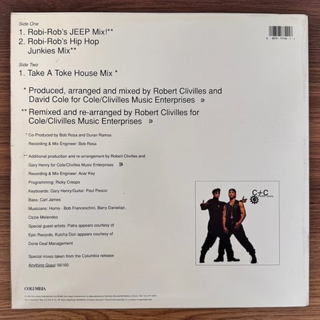 C + C Music Factory – Take A Toke (The Remix)