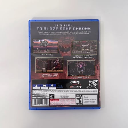 Blazing Chrome [Limited Run] | Playstation 4