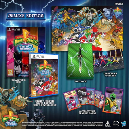 Mighty Morphin Power Rangers: Rita's Rewind Deluxe Edition | Playstation 5