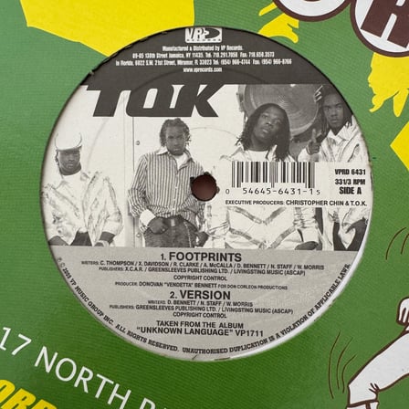 T.O.K. – Footprints / Hey Ladies